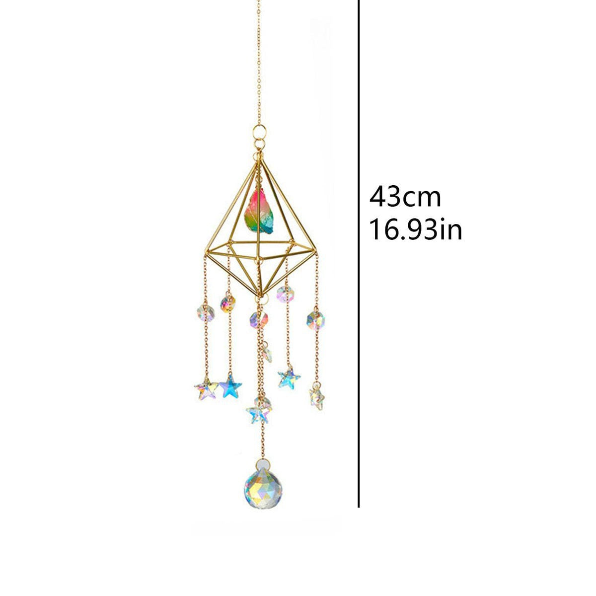 Wholesale Sun Catcher Crystal Ball Air Pineapple Flower Stand Crystal Lighting Pendant